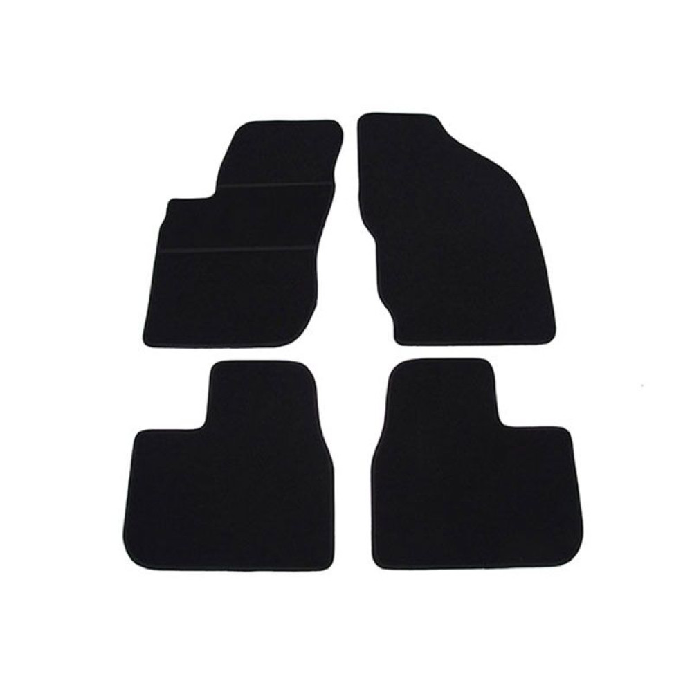 Car textile mats black ALFA ROMEO 156 (1997-2007) ELEGANT