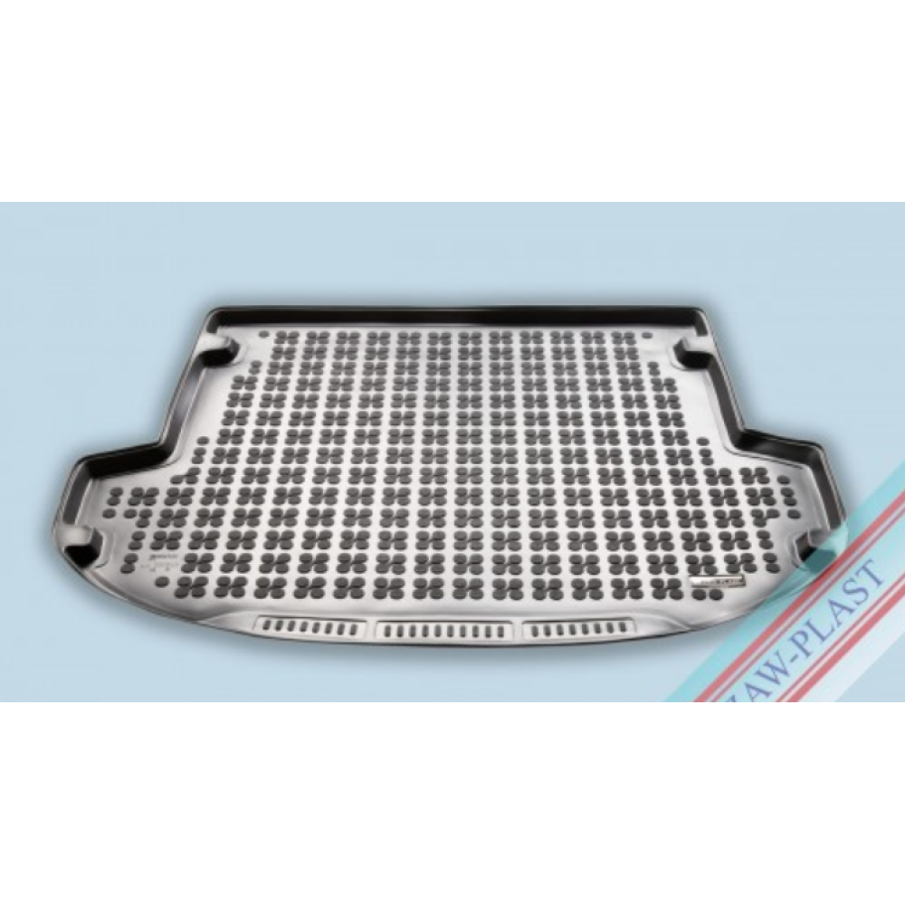 Car rubber trunk mat HYUNDAI SANTA FE (5s.) (2018-...) 230649