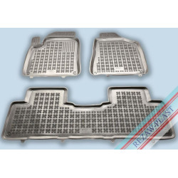 Car rubber floor mats black SSANGYONG KORANDO (2010-...) 203003