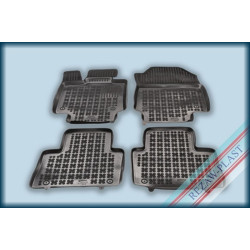 Car rubber floor mats black TOYOTA RAV4 Automat. (2019-...) 201435