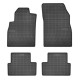 Car rubber floor mats black OPEL CASCADA (2013-...) NEGRO