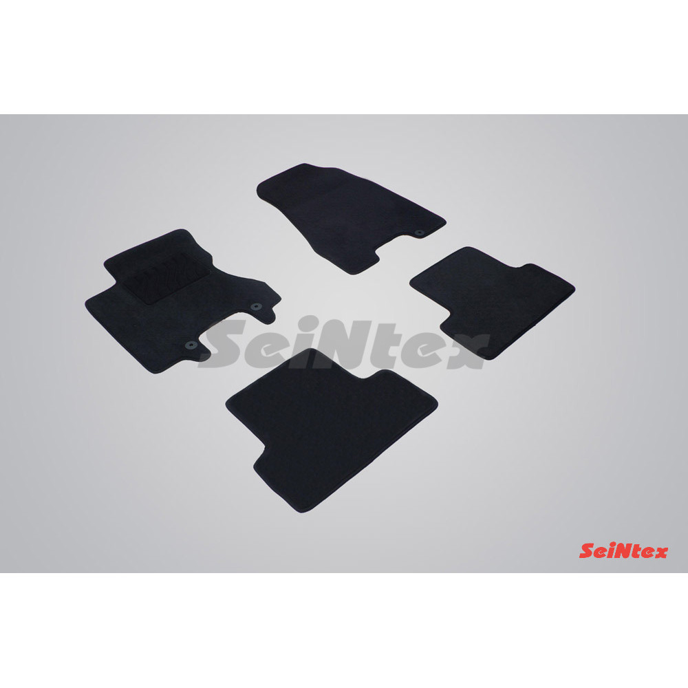 Alfombrillas textiles negras SEINTEX *TFT* para NISSAN X-TRAIL (2007-2014)