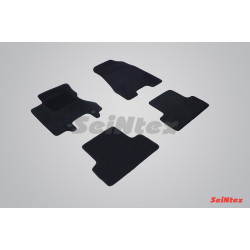 Alfombrillas textiles negras SEINTEX *TFT* para NISSAN X-TRAIL (2007-2014)