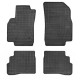 Car rubber floor mats black OPEL KARL (2015-...) NEGRO