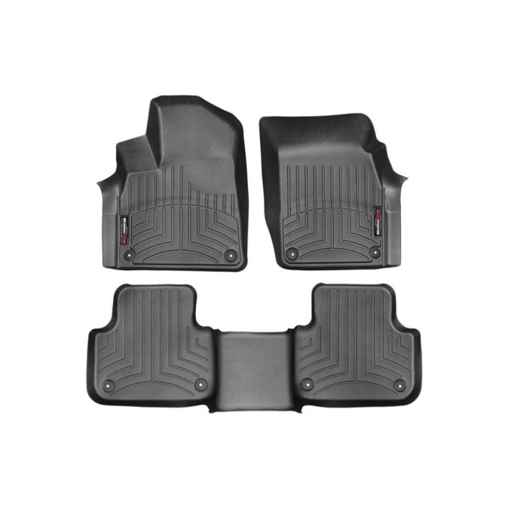 Car floor mats black WEATHERTECH BENTLEY BENTAYGA (2016-...) FLOORLINER