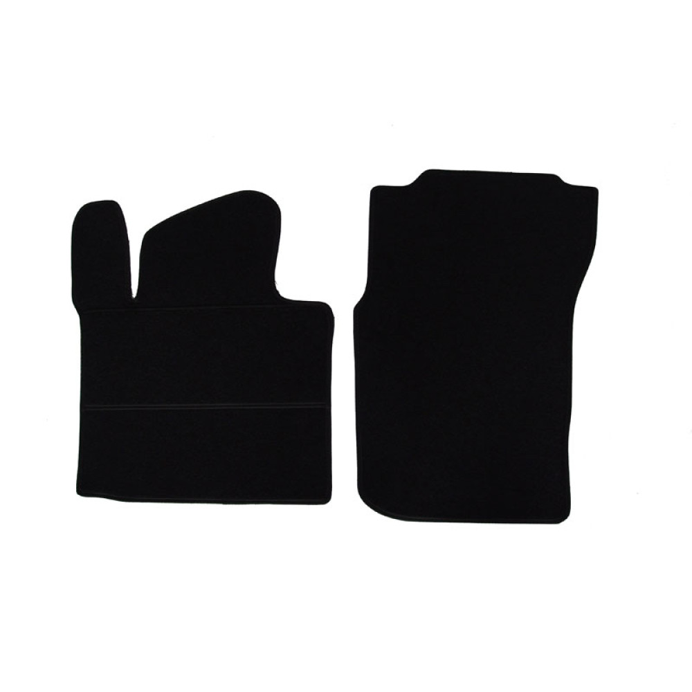 Car textile mats black NISSAN NV200 (2009-...) ELEGANT