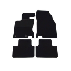 Alfombrillas textiles negras para coche RENAULT KADJAR (2015-...) ELEGANT