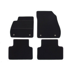 Car textile mats black OPEL ZAFIRA C (5s.) (2012-...) ELEGANT