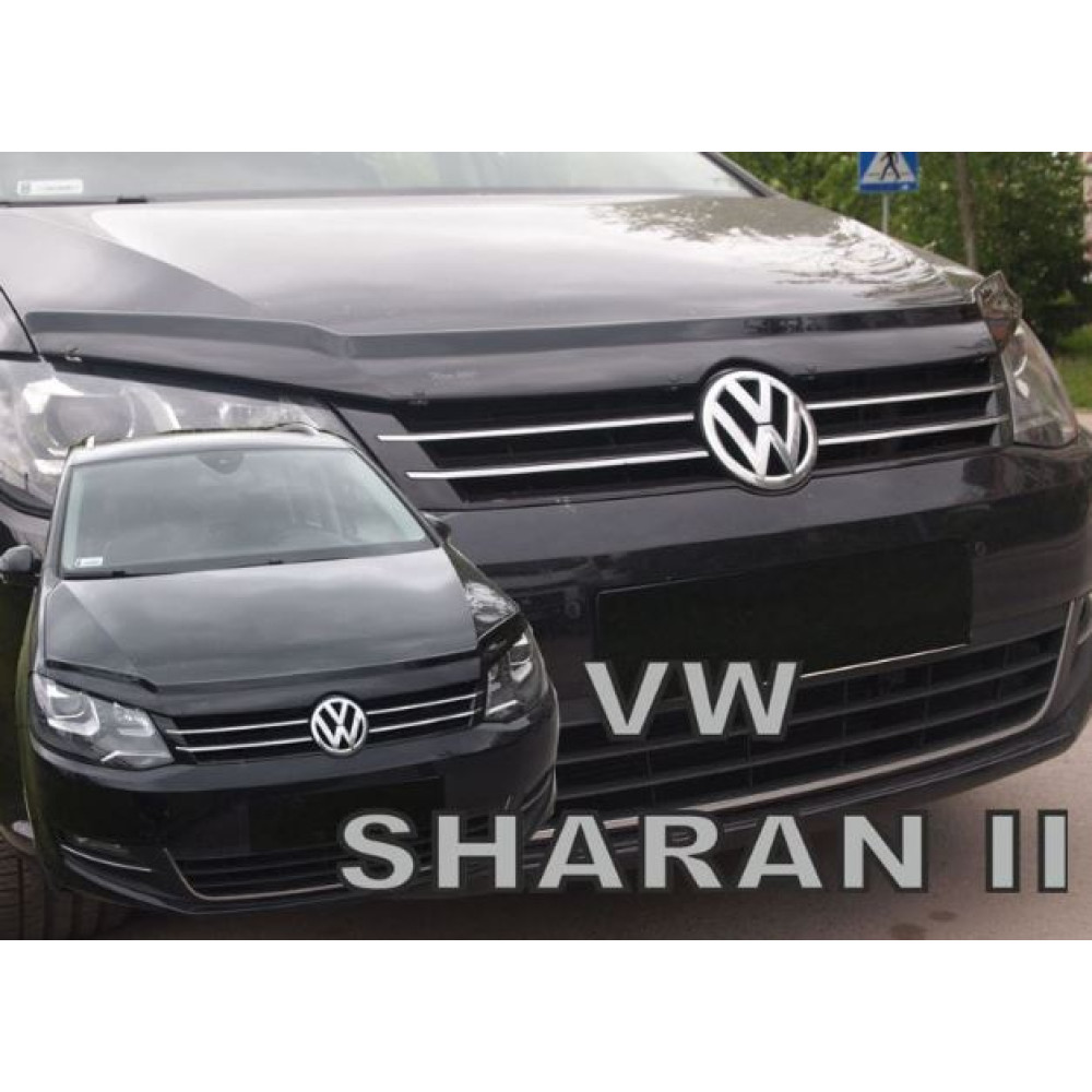 Hood guard black VW SHARAN II (2010-2018) 02151