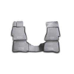 Car rubber floor mats black NOVLINE MB S-class W221 (2005-2013)