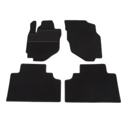 Alfombrillas textiles negras para coche MAZDA MPV (1999-2005) ECONÓMICAS
