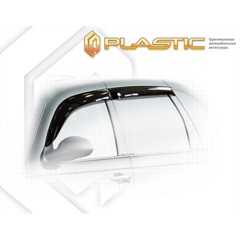 Window deflectors CHRYSLER PT CRUISER (2000-2010) CA-PLASTIC