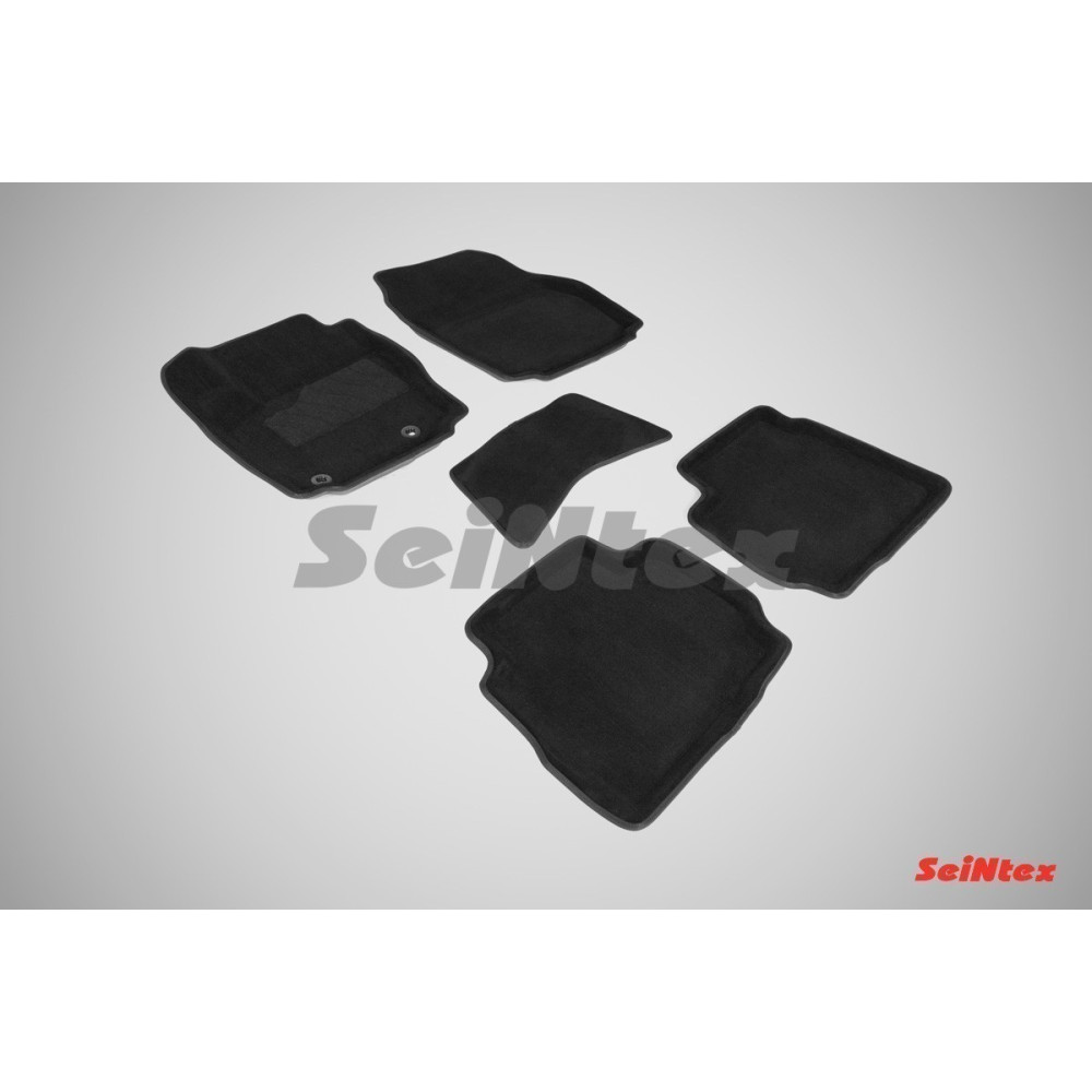 Car textile mats black 3D SEINTEX FORD MONDEO (2007-2014)