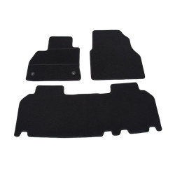 Alfombrillas textiles negras para coche RENAULT KANGOO (5s.)(2008-...) ECONOMIC (CR)