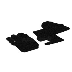 Car textile mats black RENAULT TRAFIC (2s.)(2001-2014) ECONOMIC
