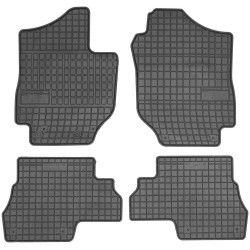 Car rubber floor mats black SUZUKI JUMNY (2018-...) NEGRO