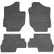 Car rubber floor mats black SUZUKI JUMNY (2018-...) NEGRO