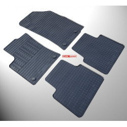 Car rubber floor mats black  CITROEN C5 AIRCROSS (2017-...) C-CAR