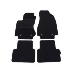 Alfombrillas textiles negras para coche NISSAN X-TRAIL (2007-2014) ELEGANT