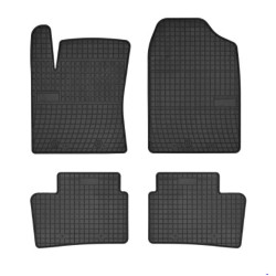 Alfombrillas de goma para coche negras HYUNDAI i10 (2014-...) NEGRO