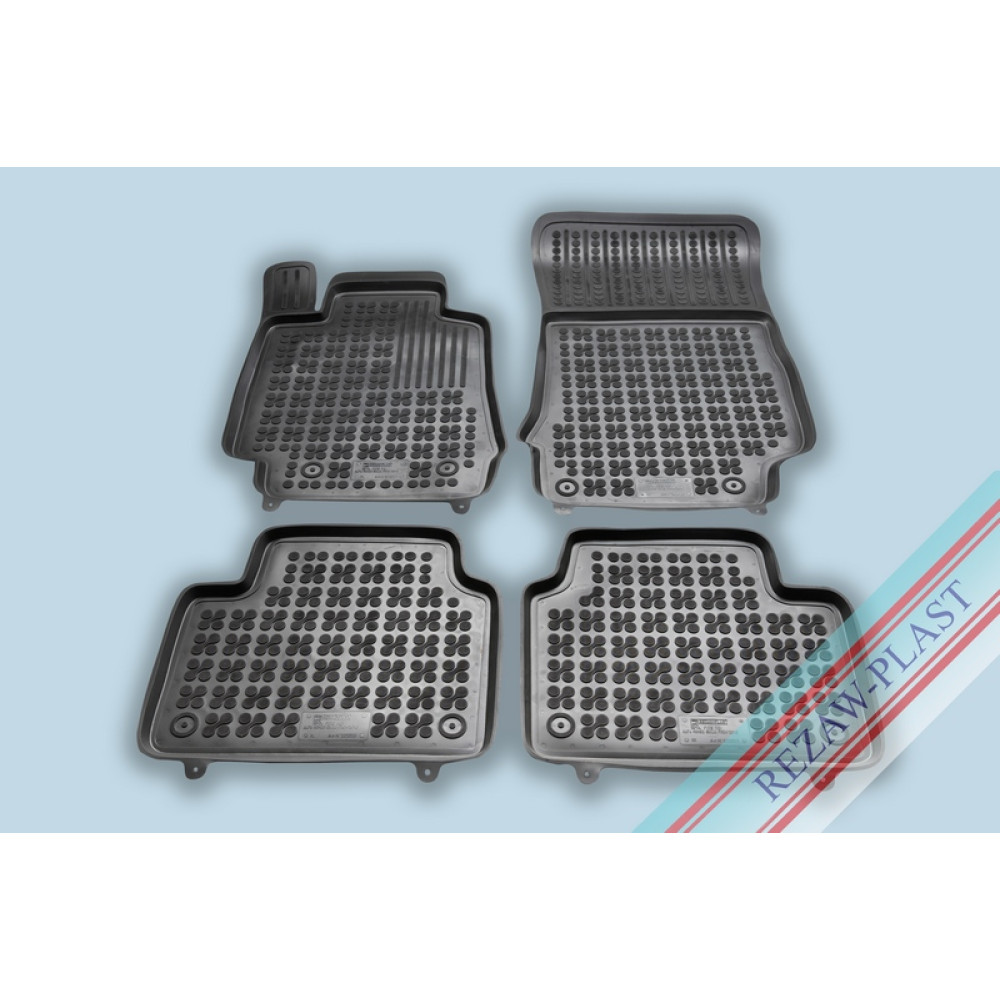 Car rubber floor mats black ALFA ROMEO Giulia (2016-...) 202503