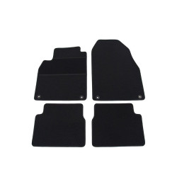 Alfombrillas textiles negras para coche SAAB 9-3 SEDAN/COMBI (2003-2011) ELEGANT