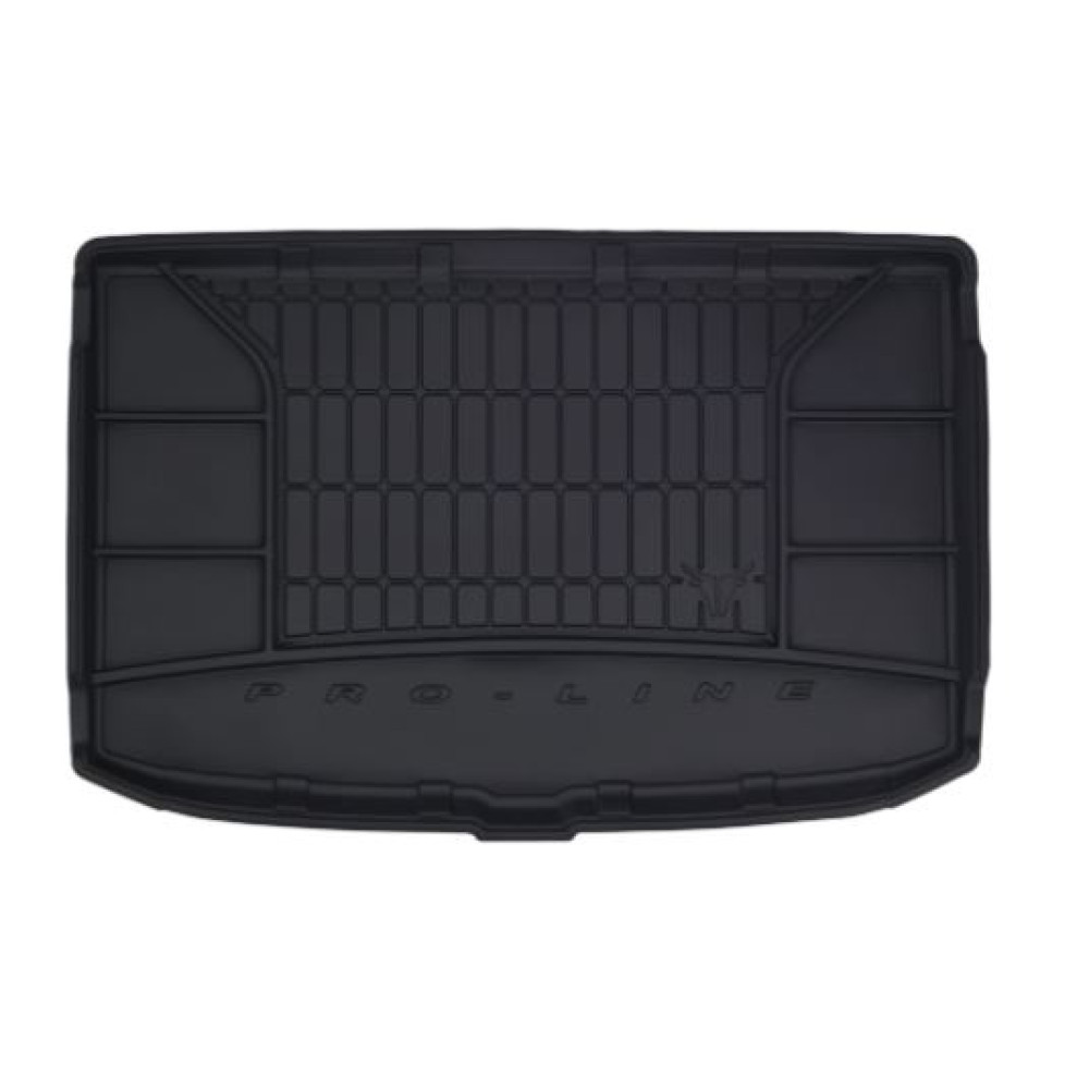 Car rubber trunk mat KIA STONIC upper floor (2017-...) FROGUM