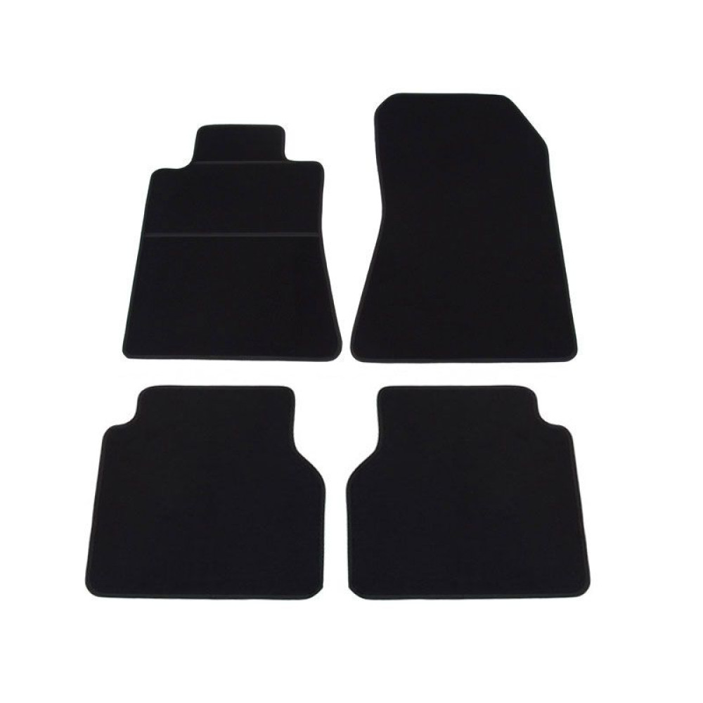 Car textile mats black MB S-class W140 (1990-1998) ELEGANT