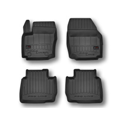 Car rubber floor mats black BMW X3 F25 (2010-2017) 3D FROGUM