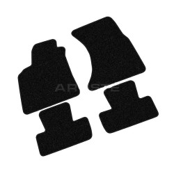 Alfombrillas textiles negras para coche AUDI Q5 (2008-2016) ECONÓMICAS