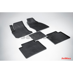 Alfombrillas de goma negras SEINTEX *STK* para HYUNDAI MATRIX (2001-2008)