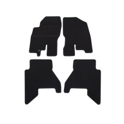 Alfombrillas textiles negras para coche NISSAN PATHFINDER (2005-...) ECONOMIC (CR)