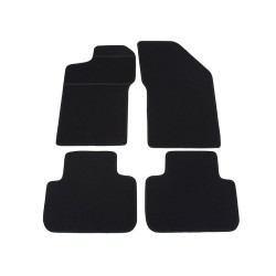 Alfombrillas textiles negras para coche ALFA ROMEO 147 (2001-2010) ELEGANT