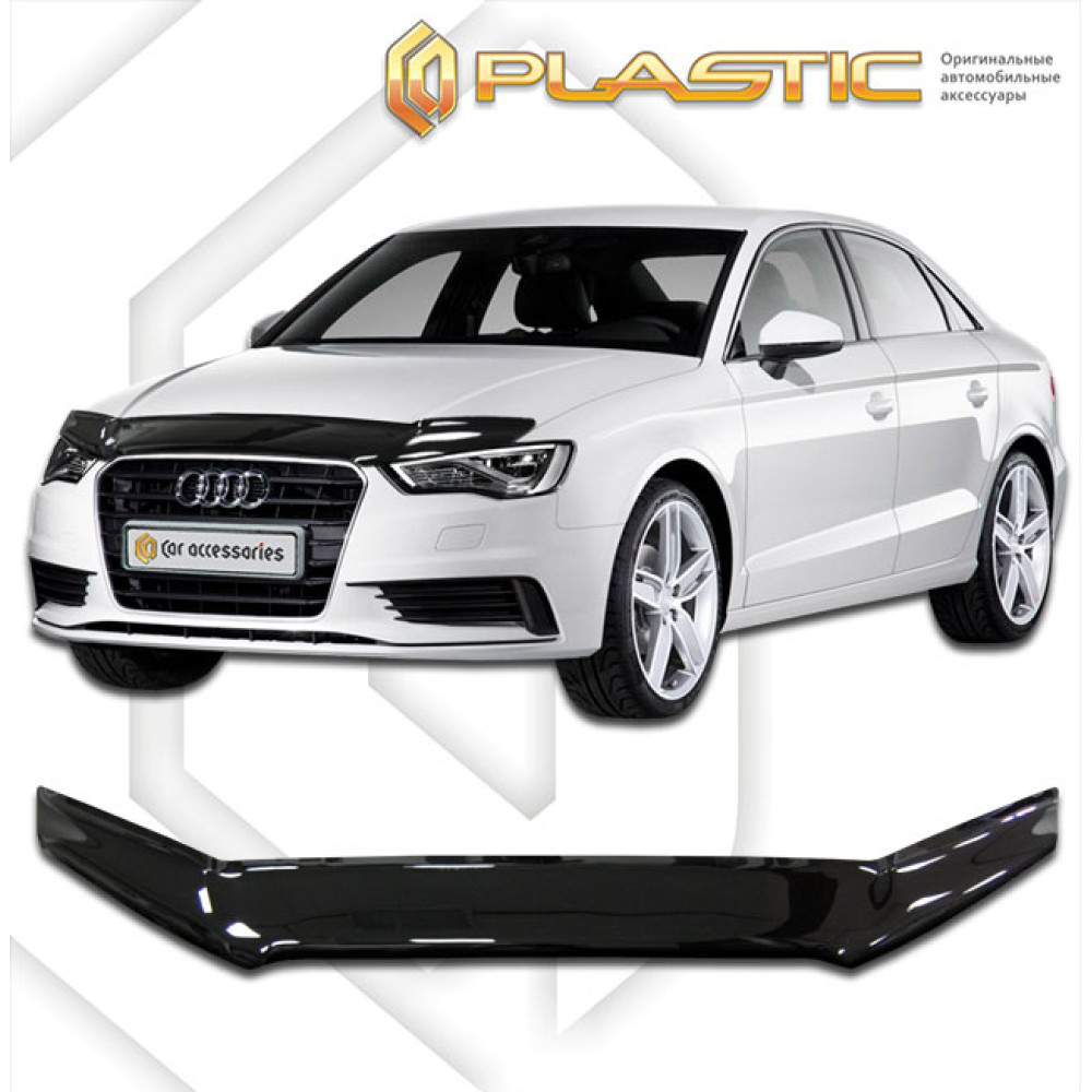 Hood deflector AUDI A3 (2012-...) CA-PLASTIC