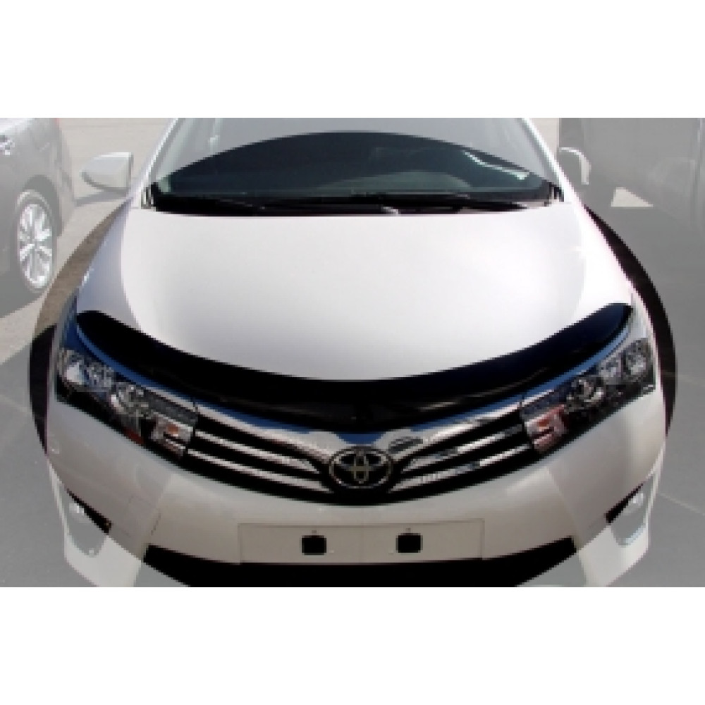 Hood guard black TOYOTA COROLLA (2013-...) SIM