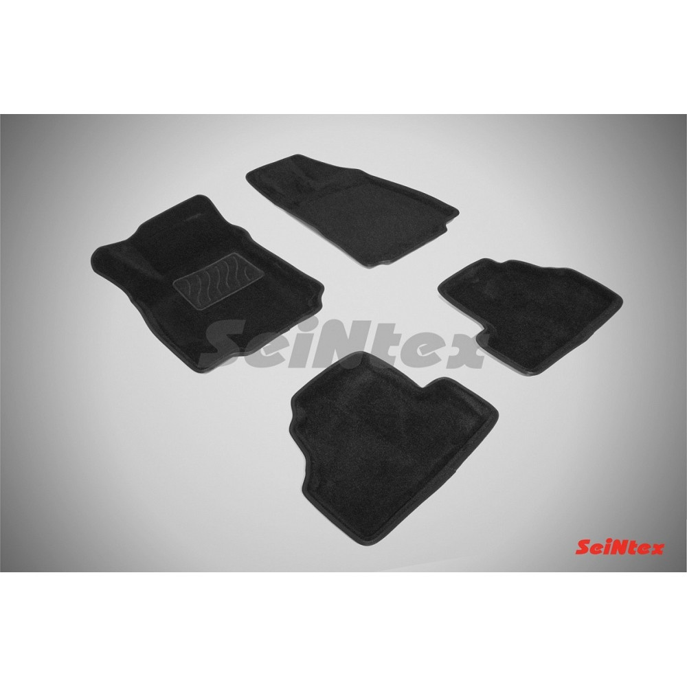 Alfombrillas textiles para coche negras 3D SEINTEX OPEL MOKKA (2012-...)