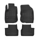 Car rubber floor mats black PEUGEOT 2008 (2013-...) 3D FROGUM