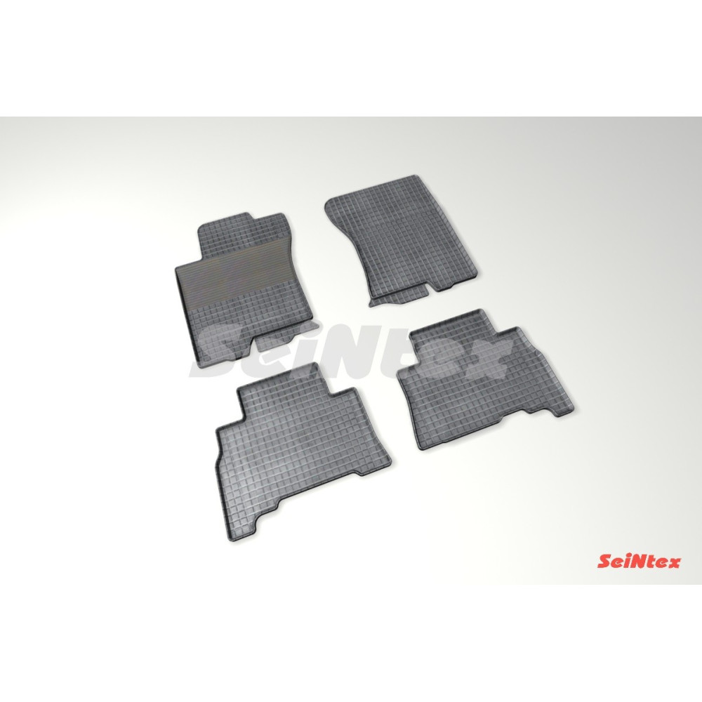 Car rubber floor mats black SEINTEX *STK* TOYOTA LAND CRUISER 150 (2009-2013)