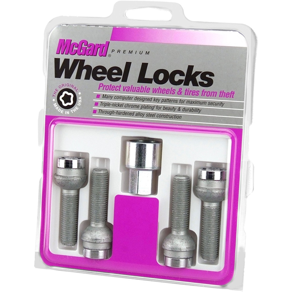 Locking wheel bolt 14x1.5x34.5mm spherical (MCGARD) 28032SU
