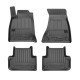 Car rubber floor mats black AUDI A4 (2016-...) 3D FROGUM