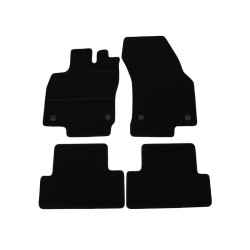 Alfombrillas textiles negras para coche SEAT ATECA (2016-...) ELEGANT