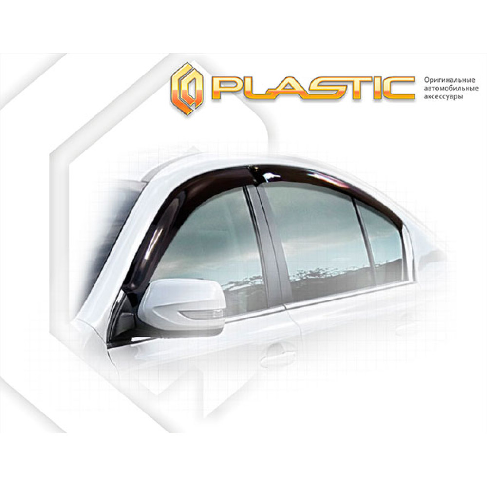 Window deflectors SUBARU LEGACY Sedan (2009-2015) CA-PLASTIC
