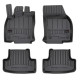 Car rubber floor mats black AUDI Q2 (2016-...) 3D FROGUM