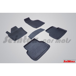 Alfombrillas de goma para coche negras SEINTEX *BORT* AUDI Q3 (2011-...)