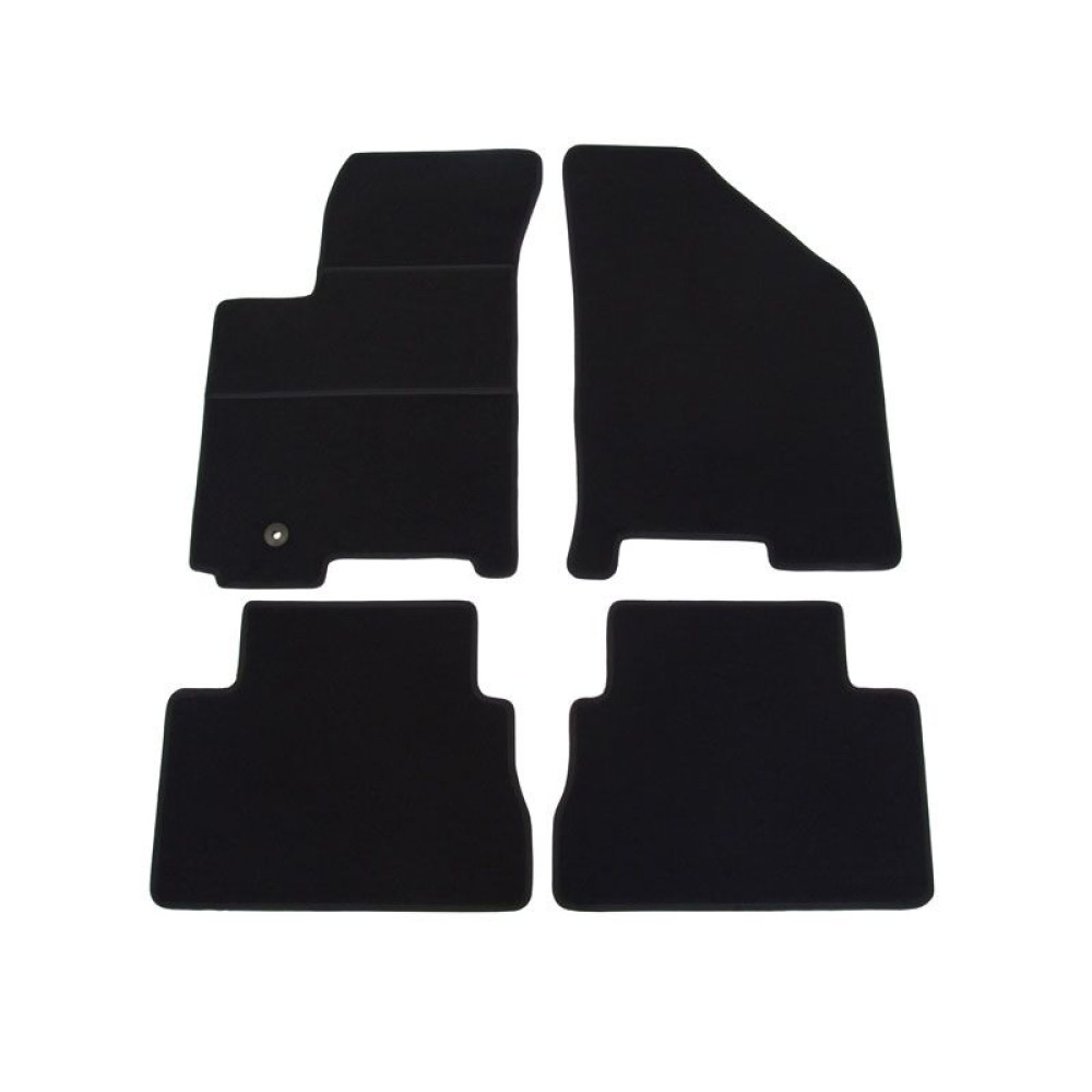 Car textile mats black CHEVROLET LACETTI (2004-2010) ELEGANT