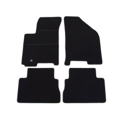 Car textile mats black CHEVROLET LACETTI (2004-2010) ELEGANT