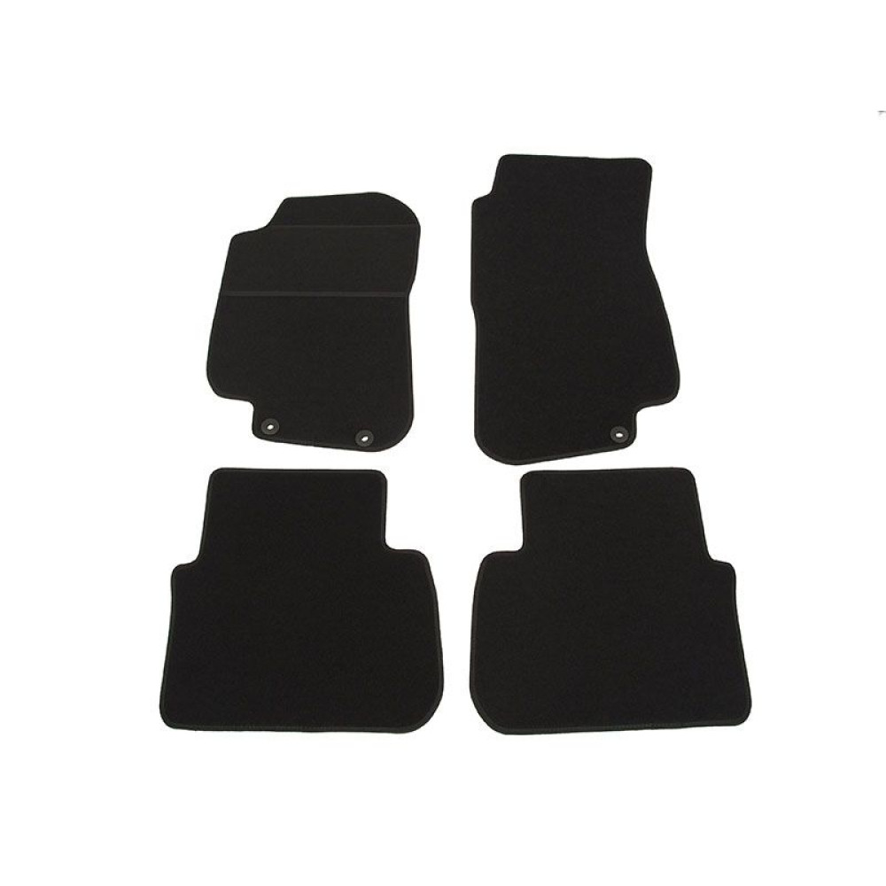Car textile mats black SAAB 9-5 (1997-2010) ELEGANT