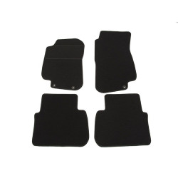 Alfombrillas textiles negras para coche SAAB 9-5 (1997-2010) ELEGANT