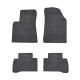 Car rubber floor mats black KIA NIRO (2016-...) NEGRO