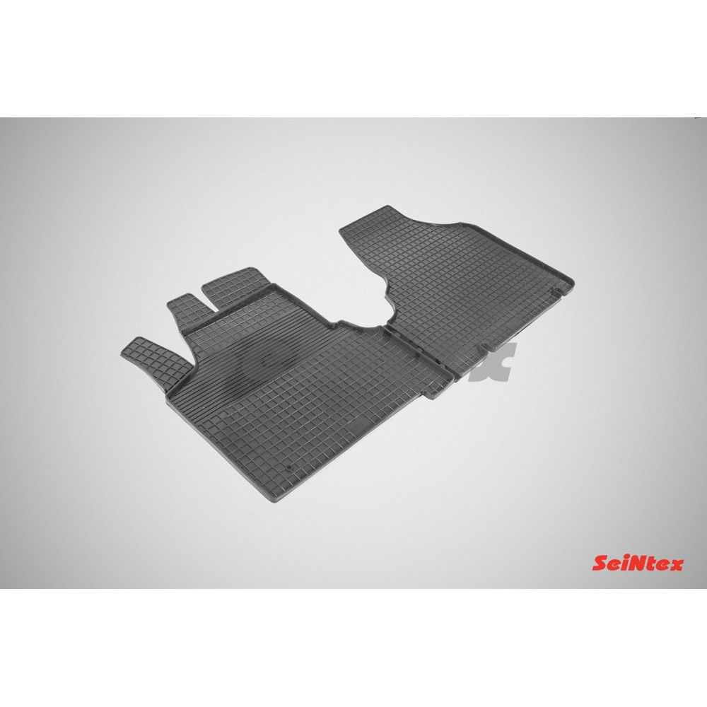 Car rubber floor mats black SEINTEX *STK* CITROEN JUMPY (2007-...)
